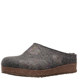 HAFLINGER WOMEN'S SPIRIT SLIP-ON Black Eu-37, US Size 7.